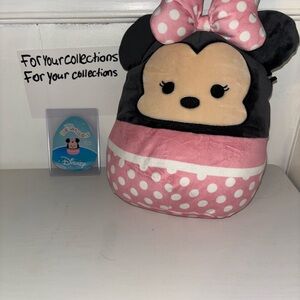 Brand New Squishmallows Disney Minnie Mouse 8 inch Plush Kelly Toy
